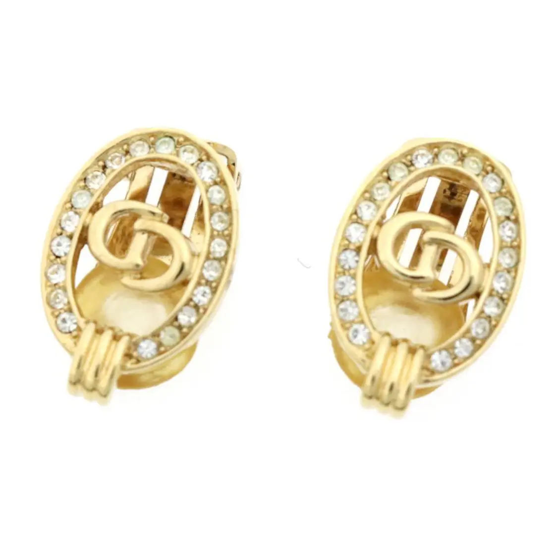 Pre-owned dior ear clip vintage