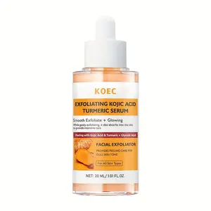 Turmeric Essence+kojic Acid Essence, Reduces Loose Skin & Wrinkles, Vitamin C, Spot Remover, Brightening Facial Serum, for Facial, Underarm, Neck, Elbow, Private Areas