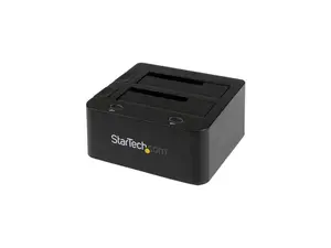 StarTech UNIDOCKU33 Universal hard drive docking station - SATA and IDE dock - 2.5in & 3.5in HDD and SSD docking station with UASP & SATA III