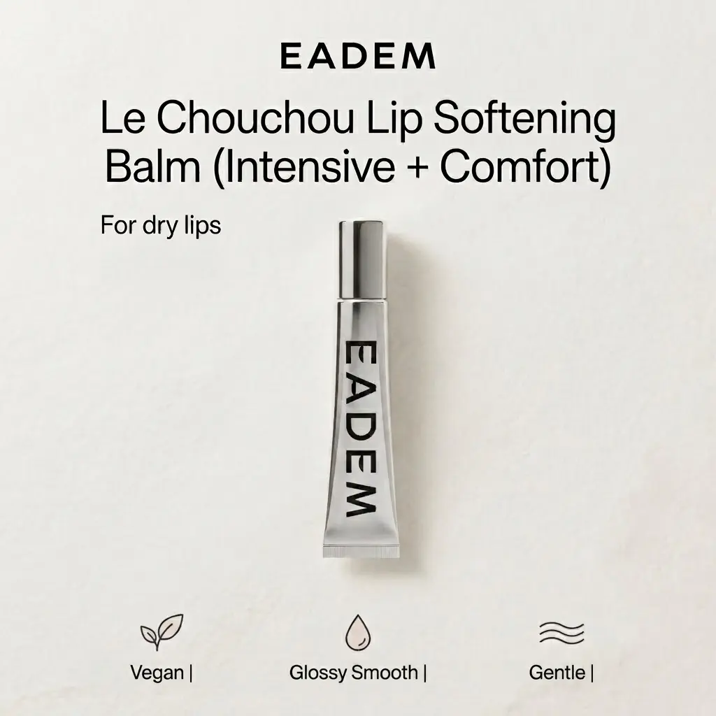 EADEM Le Chouchou Lip Softening Balm Intensive + Comfort for dry lips Glossy Smooth Vegan Gentle