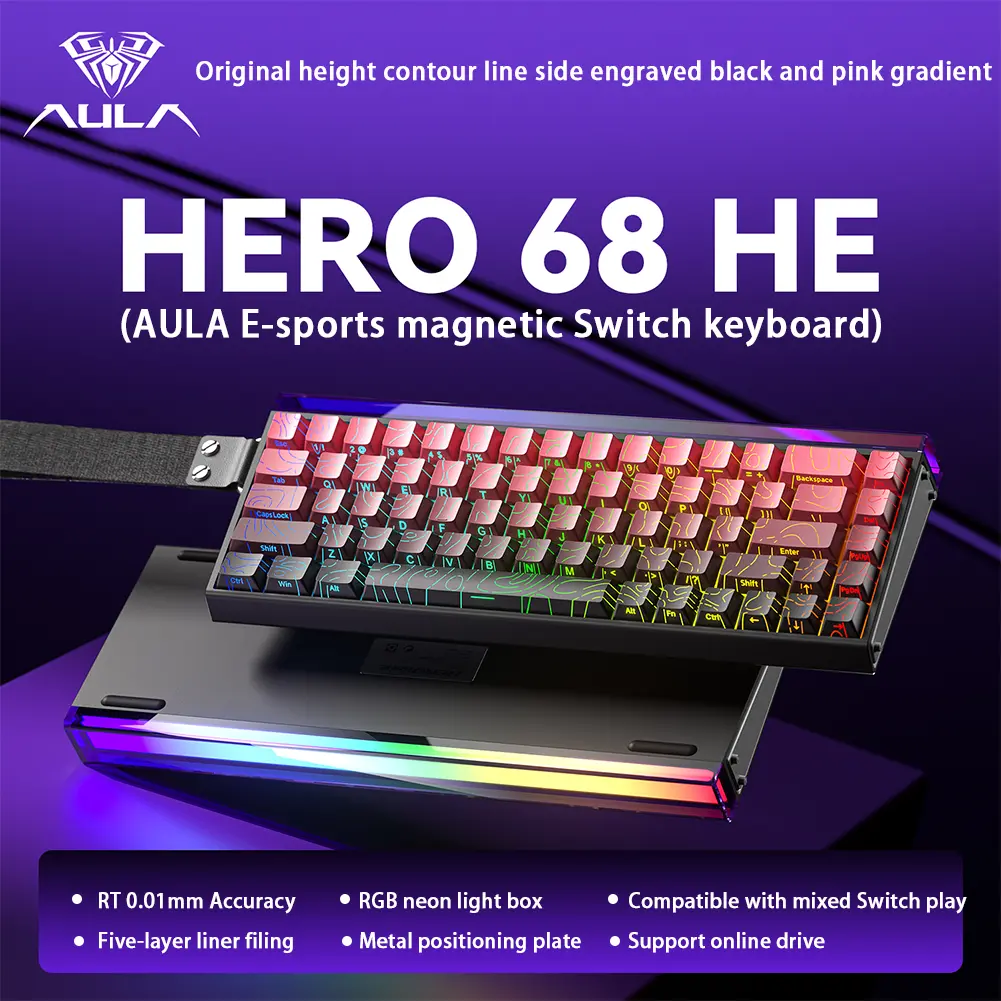 Red & Black Gradient Side Engraving