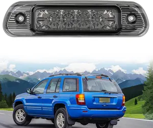 Nilight Third Brake Light Tail High Mount 3rd Stop Lights Smoked Lens Compatible with Jeep Cherokee 1999 2000 2001 2002 2003 2004 Van SUV Rear Center Cab Lamp