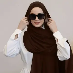 Crinkle Chiffon Hijab Set(MH210)