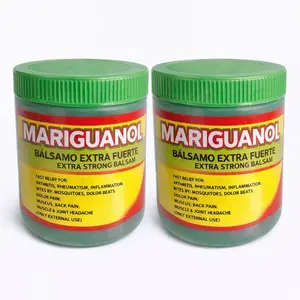 2 Pack Mariguanol Extra Fuerte Balsamo Herbal Massage Gel – Warming Body Massage Formula for Relaxation & Skin Care, 125 g
