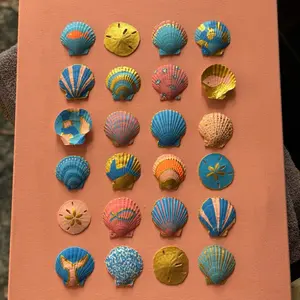 Bahama Mama shell art Decor