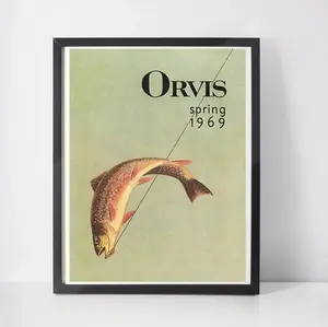 Orvis Spring 1969 Fishing Vintage Poster