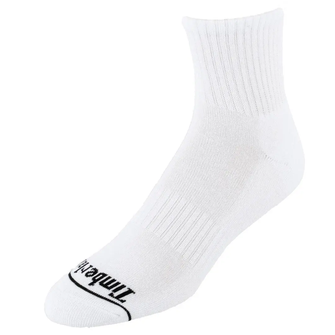 Timberland Men's Performance Quarter Cushioned Socks (3 Pack), Ankle Socks, Arch Support, Birthdays, Activewear, Menswear, Athletic, Sportswear, Solid Colors