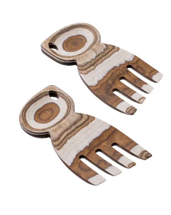 Drift 6-in Salad Hands, Kitchen Specialty Utensil for Salad Preparation