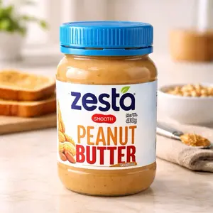 Zesta Smooth Peanut Butter 400g - Rich & Creamy Spread for Toast & Snacks