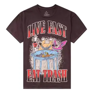 Aaahh!!! Real Monsters Live Fast Eat Trash T-Shirt