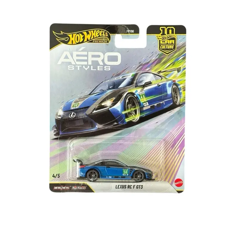 Hot Wheels Premium Lexus RC F GT3 Aero Styles 1:64 Scale Diecast Model Car, Collectible Toy for Entertainment Enthusiasts