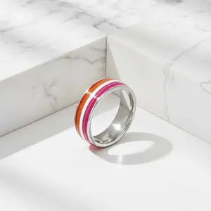 Lesbian Pride Ring