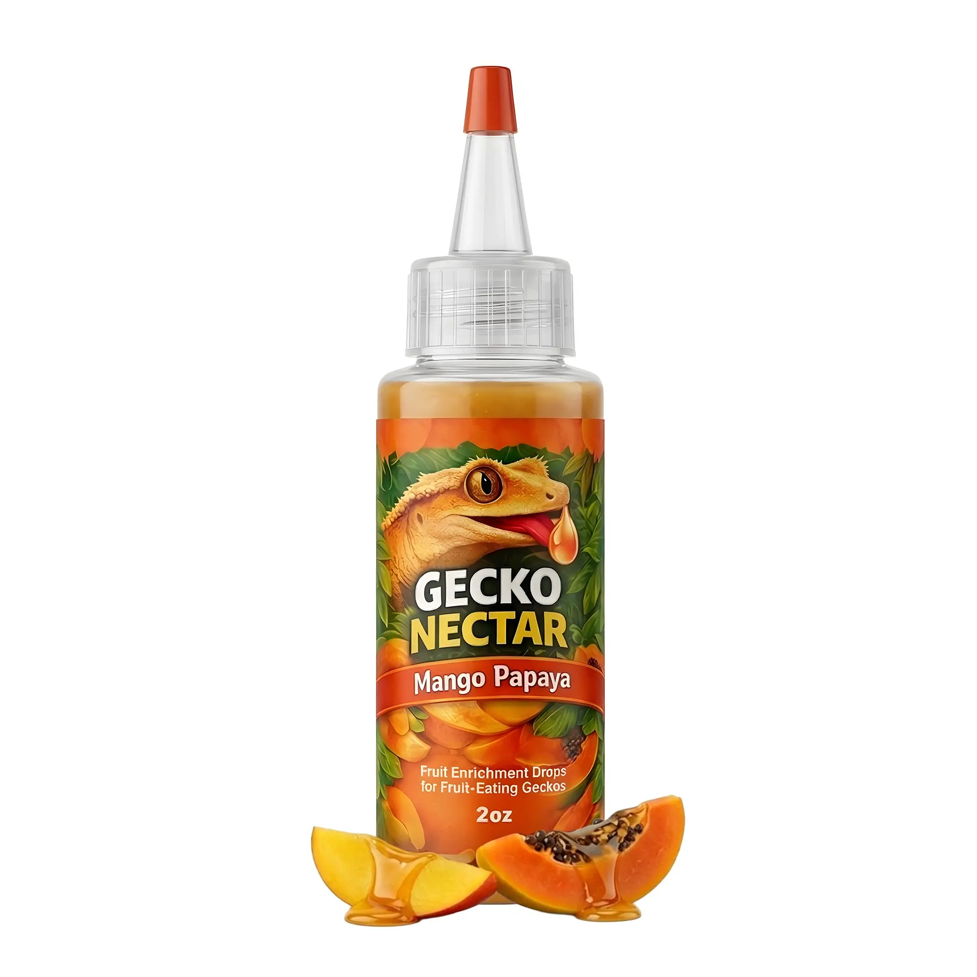 Gecko Nectar Treat – Liquid Fruit Drops