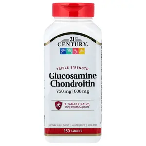 21st Century Glucosamine Chondroitin, Triple Strength, 150 Tablets