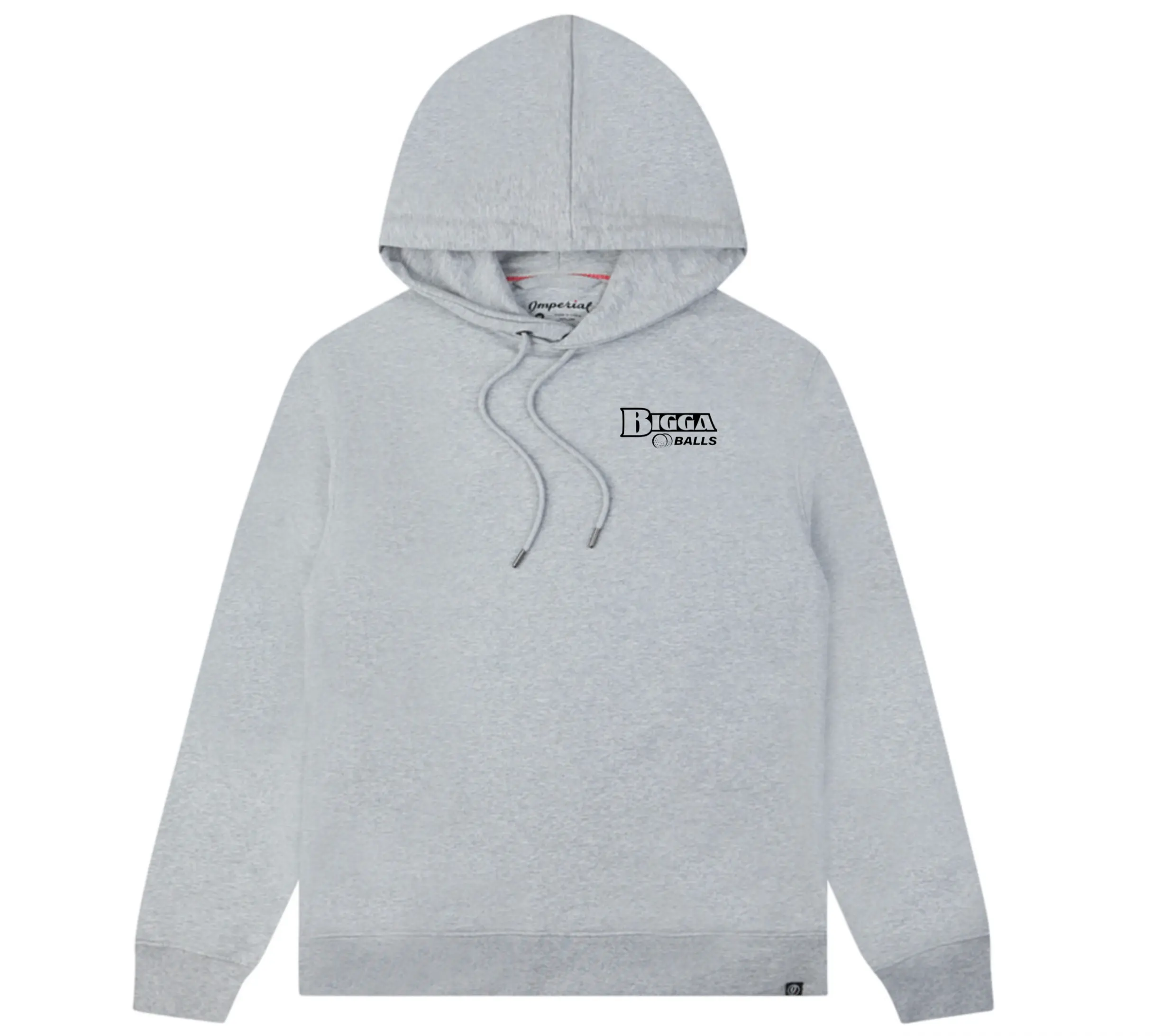 Heather Grey Bigga Balls Golf Hoodie