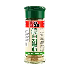 Wei Chuan White Pepper Powder 30g - Premium Ground Spice for Seasoning, Marinades, Soups & Stir-fries - Enhances Flavor & Removes Odor