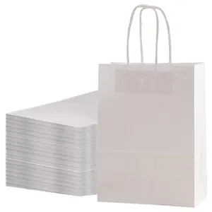 Clear Gift Bag, 24pcs Reusable Gift Wrapping Bag with Handle, Gift Packaging Supplies for Birthday Party, Wedding, Party Favors