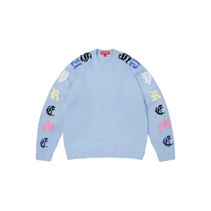 Old English Sleeves Sweater "SS26 - Light Blue" SU27138
