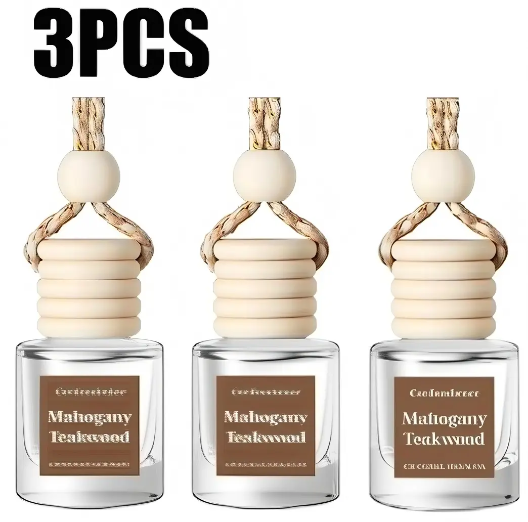 Long Lasting Hanging Car Air Freshener 8ML, Juicy Fresh Fruit Car Perfume 3 Scents, Car Fragrance for Auto Interior & Gifting