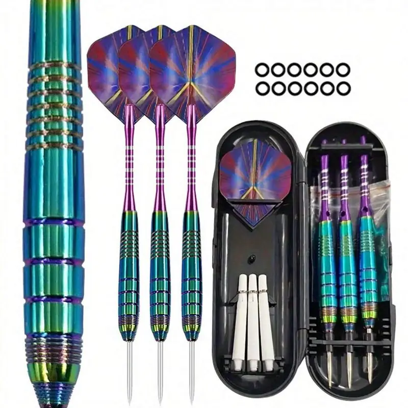 Shot! AI Mimic 90% – Freccette Steel Darts 23g In Tungsteno, Set Completo Con Alette E Steli, Per Giocatori Ambiziosi