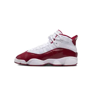 Jordan 6 Rings GS "White Team Red" 323419 165