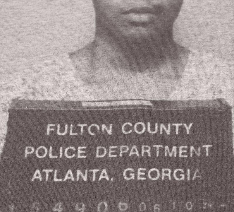 Lisaaa _Left Eye_ Lopez Tlc Mugshot Grey T-Shirt Sizes Available S-3xl Unisex Graphic Cotton Tees