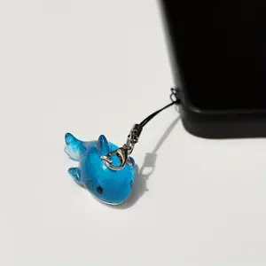 Cute Shark Design Phone Chain, Fashionable Phone Lanyard, Phone Decoration Pendant for Women & Girls, Phone Charm, Mobile Phone Accessories