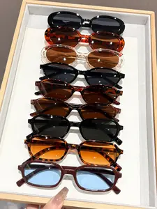 Elegant Classic Women's Trendy Sunglasses Set, 9 Pairs, Perfect for Driving, Shopping and Casual Wear