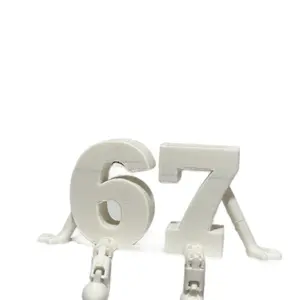 Brainrot Edition 67 Desk Buddy Funny Meme Collectible Unique Addition to Your Collection Steal a Brainrot