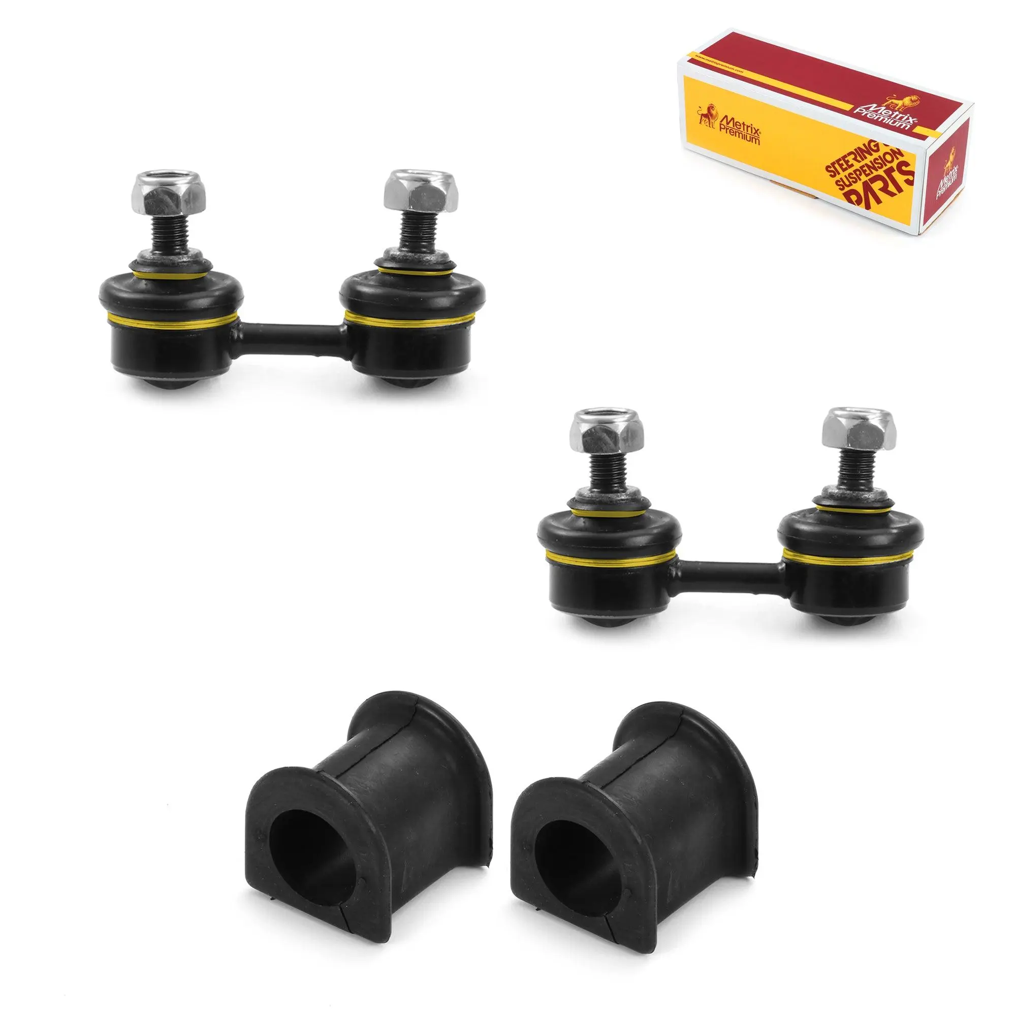 4 PC Front Stabilizer Bar Link and Sway Bar Bushing Kit  97397MT