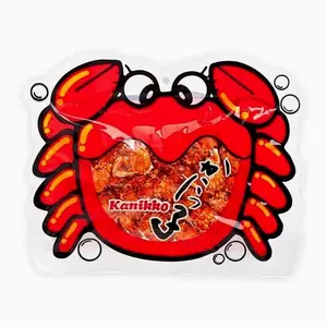 UMAYA - Okabe Kanikko - Ready To Eat Fried Japanese Baby Crabs - With A Hint Of Sweet Honey and Savory Seasonings - Crunchy Gourmet Snack From Japan - Individual 2.3oz (65g) Snack Size Bag - Pack of 1
