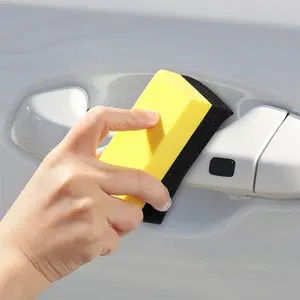 1pc Car Wheel Cleaning Sponge, Get A Spotless Shine With Tire Wash Wiper, Wax Polishing Tyre Brushes And More