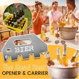 Creative Metal Beer Box Bottle Opener, Portable Beer Soda Can Opener Tool, Durable & Easy-To-Use Beverage Accessory