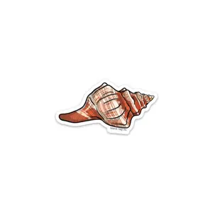 Blank Tag Co.® Waterproof Sticker - Conch Shell