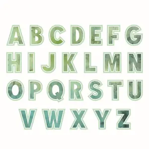 Sizzix Thinlits Die Set 52PK - This or That 2" Alphabet by 49 and Market