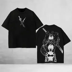 valentine shirts Anime Jujutsu Kaisen Zenin Maki Toji Graphic T Shirt Men Women Washed Cotton Tshirts Oversized Male Female Best Selling Clothes