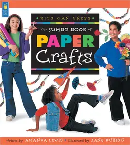 USED-The Jumbo Book of Paper Crafts by Amanda Lewis (Paperback)