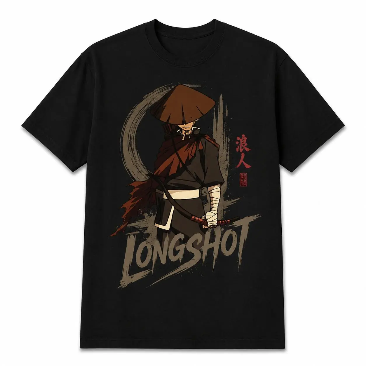 Avatar Longshot Retro Graphic Tee, Freedom Fighter Inspired Shirt, Cotton Apparel