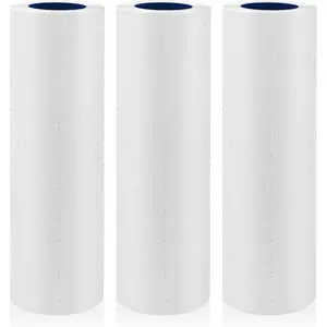 30 Rolls 15000 Price Gun Labels for Mx-5500 White Price Marker Stickers Super Sticky Label Paper Tag Labels White