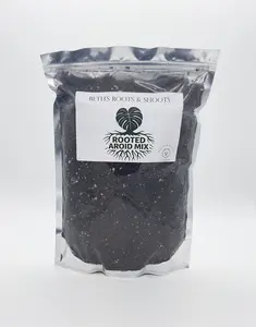 Beth's Roots & Shoots Rooted Aroid Mix - 2 Pack 1-Gallon Bags Handcrafted Substrate for Monstera Philodendron Pothos & More