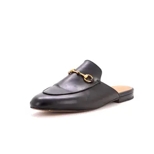 Pre-owned Gucci Women's Princetown Mules Leather by Rebag