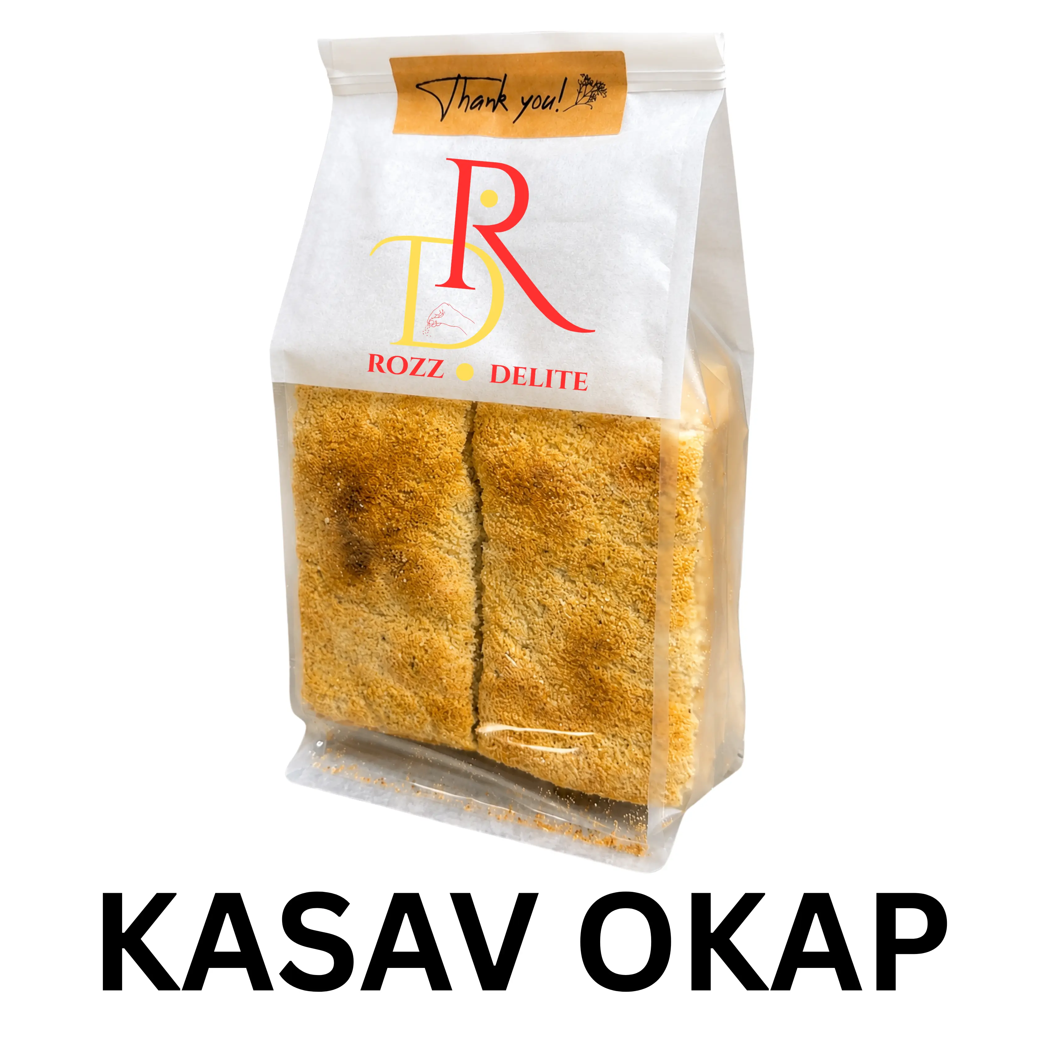 Rozz Delite Sweet Haitian Cassava Bread (Kasav Okap) 1 Bag