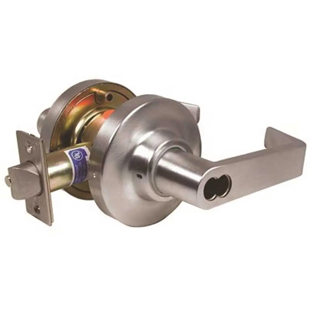 Marks USA 195 RAB 26D Grade 1 Small Format Interchangeable Core Entry 26D Door Lever, Satin Chrome