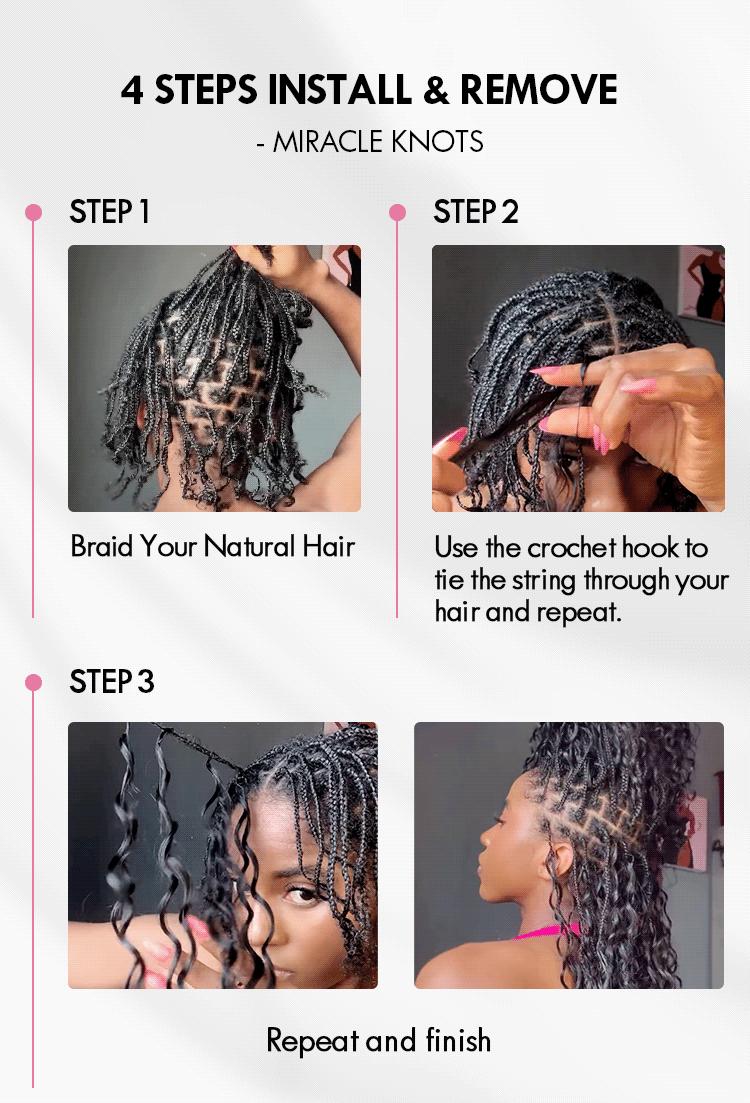 QVR Burmese Curly Crochet Hair Twist Natural Black Machine Made Feather Crochet Human Hair Extension 14-24 Inches 100% Human Hair