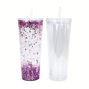 Custom 24 oz Double Wall Glass Can Tumbler – Your Design Here -in live
