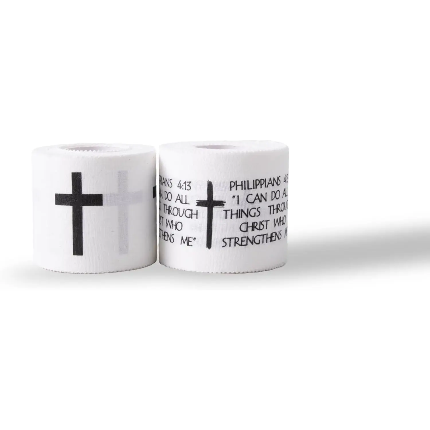 Christian Athletic Tape Cross Sports Tape Self Adhesive Cotton Wrist Tape 2 Inch x 23 FT for Training