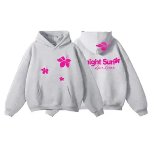 Hibiscus Flower Hoodie, Hibiscus Midnight Sun Hoodie