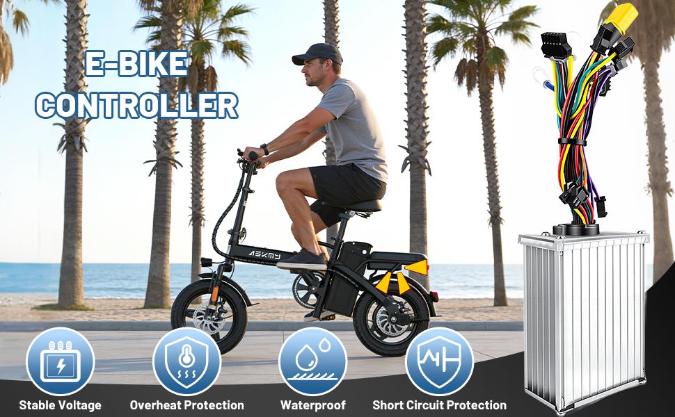 ASKMY E14 Folding E‑Bike Accessories – Battery, Motor, Tires, Brake Lever, Throttle & Pedals | Complete Replacement Parts for Repair & Maintenance