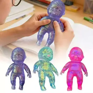 Hot   baby squishy  New Slow Rebound Colorful Natasha Doll Squeeze Stress Relief Toy