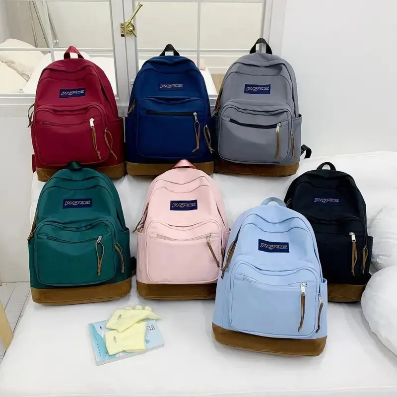 JanSport Retro College Backpack with Built-in 15-inch Laptop Sleeve, Suede Reinforced Bottom, Padded Ergonomic Straps, Durable Water Resistant Campus Bookbag for Students Daily Travel